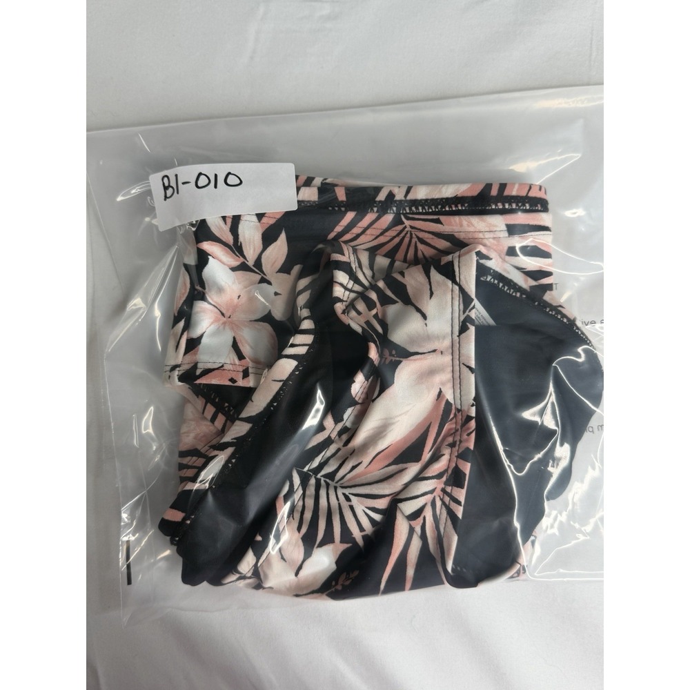 Mynah High Waisted Floral Bikini Swim Bottoms High Cut Cheeky Size XL XLarge NWT - Picture 7 of 7